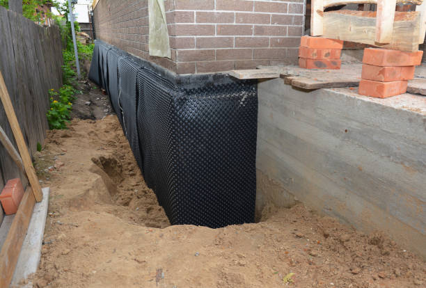 Happy homeowners after waterproofing job in Roseville